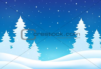 Winter theme background 8