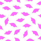 Lips seamless texture pink color