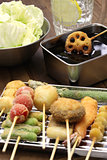 kushiage, japanese food
