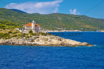 Island of Vis lighthouse view