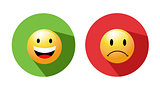 Smiley faces icons