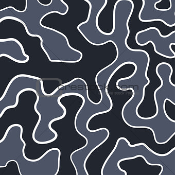 Abstract doodle dark gray background
