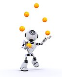 Robot juggling balls