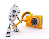 Robot searching files