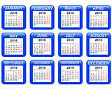 Calendar for 2016