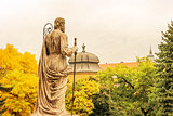 Sculpture at Basilica of Eger, Hungary