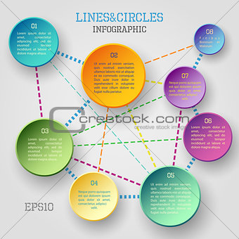 Circle infographic