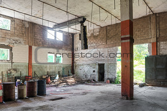 Abandoned Derelict Warehouse
