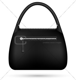 Woman bag isolated on white
