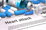 Heart Attack Diagnosis. Medical Concept. 