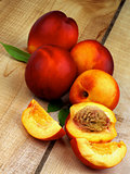 Arrangement of Peaches