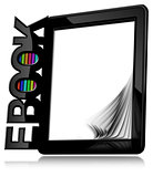 E-book Reader with Blank Pages