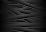 Black striped corporate abstract background