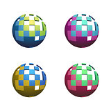 Four Abstract Spheres