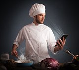 Recipes on the tablet