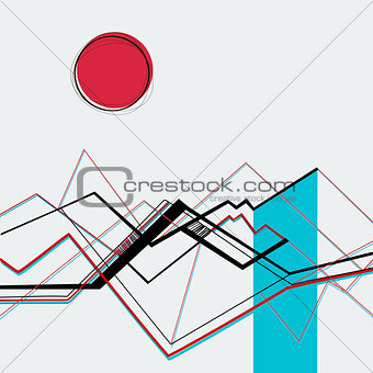 abstract background paint graphic