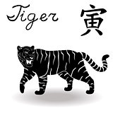 Chinese Zodiac Sign Tiger
