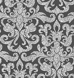 floral silver wallpaper