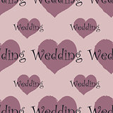 wedding seamless pattern