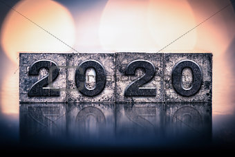 2020 Concept Vintage Letterpress Type