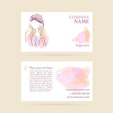 Vector illustration of Business card