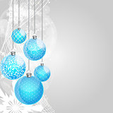 Abstract Beauty Christmas and New Year Background. Vector Illustration.