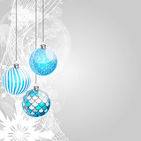 Abstract Beauty Christmas and New Year Background. Vector Illustration.