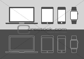 Display Devices Icons