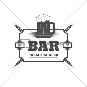 Beer bar sign