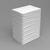 Pile of white paper
