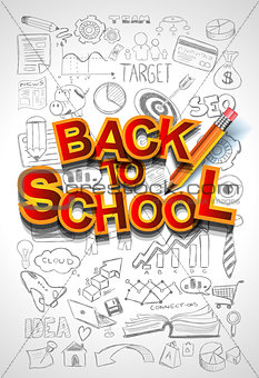 Back to School Background to use for advertiments,