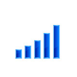 Financial graph stat business background