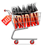 Black Friday Sale Shopping Cart