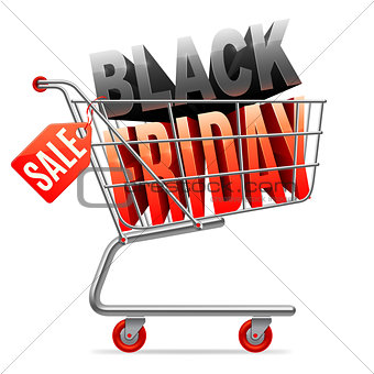 Black Friday Sale Shopping Cart
