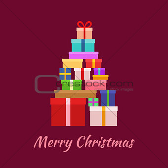 Merry Christmas with Gifts