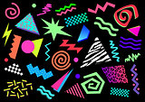80s Abstract Shapes