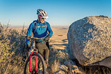 mountain biking in Colorado foothills