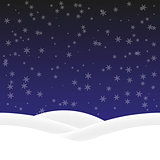 Background winter vector