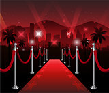 Red carpet movie premiere elegant event hollywood background