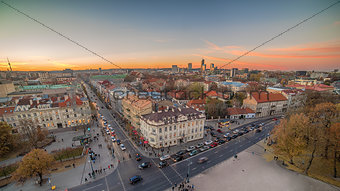Representative picture of Vilnius, Lithuania in autumn sunset