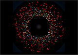An example of DNA fingerprinting 10 individuals are tested for 6 loci scientifically accurate