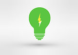 An attractive Green Energy vector logo symbol.