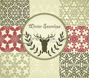 Seamless Winter Patterns