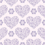 pattern with abstract hearts