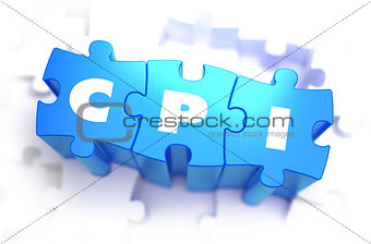 CPI - White Word on Blue Puzzles.