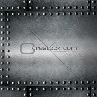 steel armour metallic background