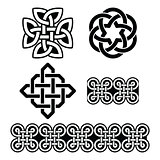 Celtic Irish patterns and knots - vector, St Patrick's Day