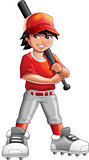 Boy Baseball Player