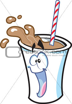 Cartoon Milkshake