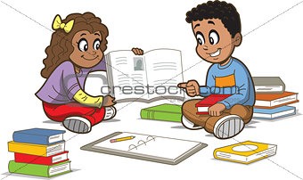 Children With Books